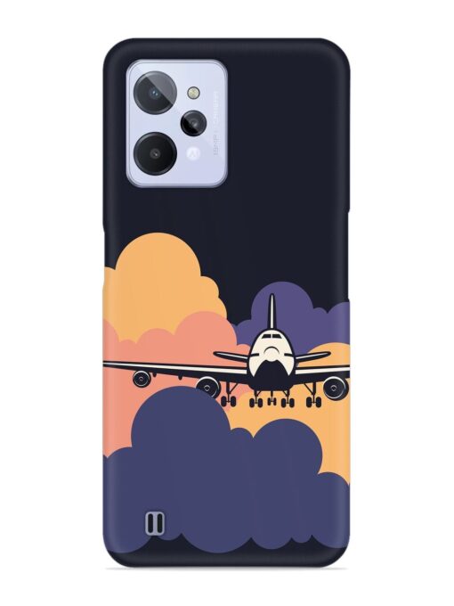 Aeroplane vector Snap Case for Realme C31 Zapvi