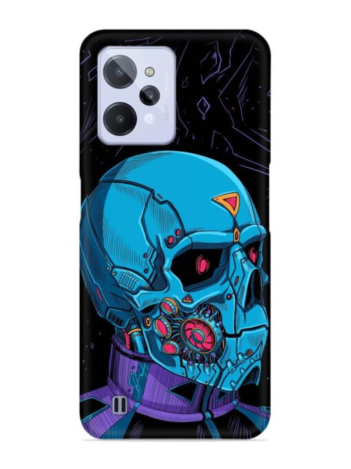 Skull Robo Vector Snap Case for Realme C31