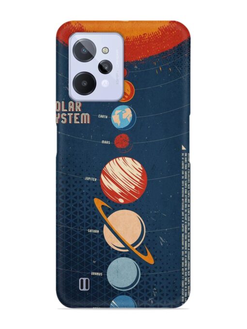 Solar System Vector Snap Case for Realme C31