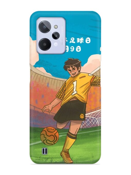 Soccer Kick Snap Case for Realme C31