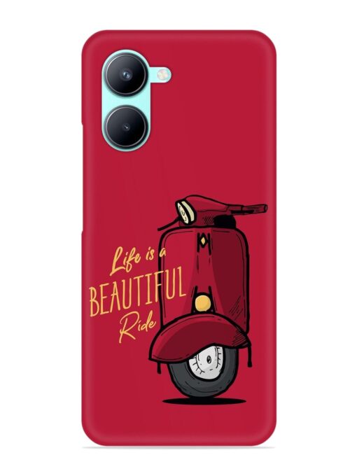 Life Is Beautiful Rides Snap Case for Realme C33 Zapvi