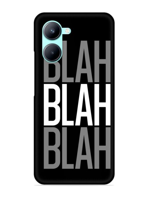 Blah Blah Blah Wallpaper Snap Case for Realme C33