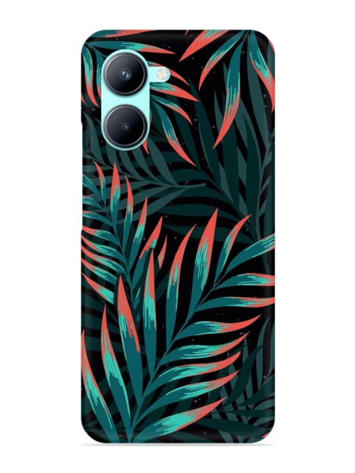 Green Leaf Art Snap Case for Realme C33 Zapvi