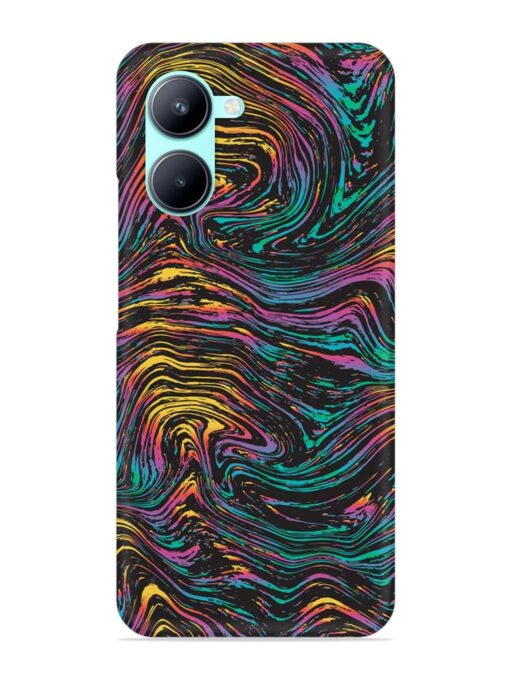 Abstract Liquid Colors Snap Case for Realme C33