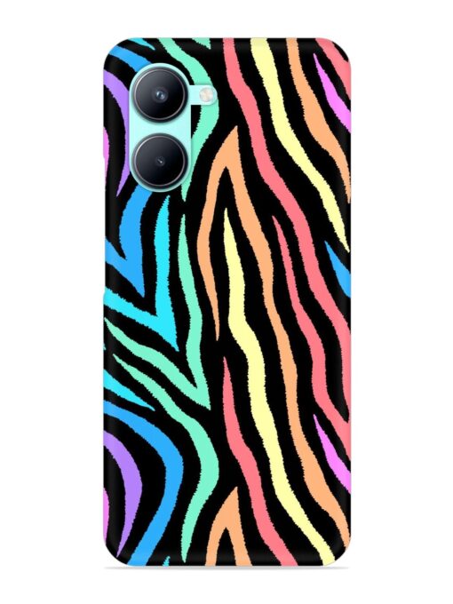 Colorful Abstract Zebra Snap Case for Realme C33