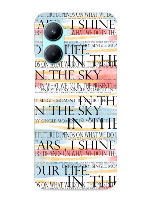 Seamless Slogans Pattern Snap Case for Realme C33