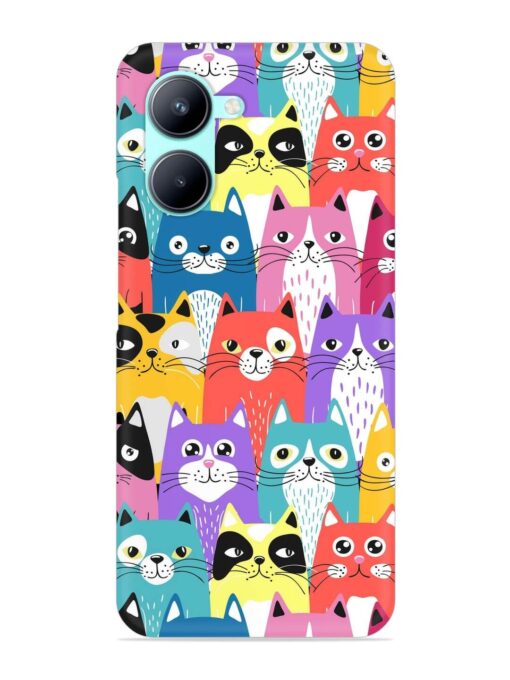 Funny Cartoon Cats Snap Case for Realme C33