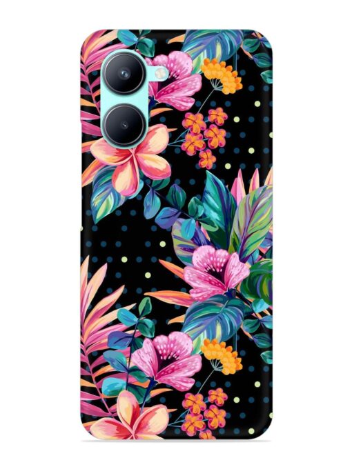 Seamless Floral Pattern Snap Case for Realme C33