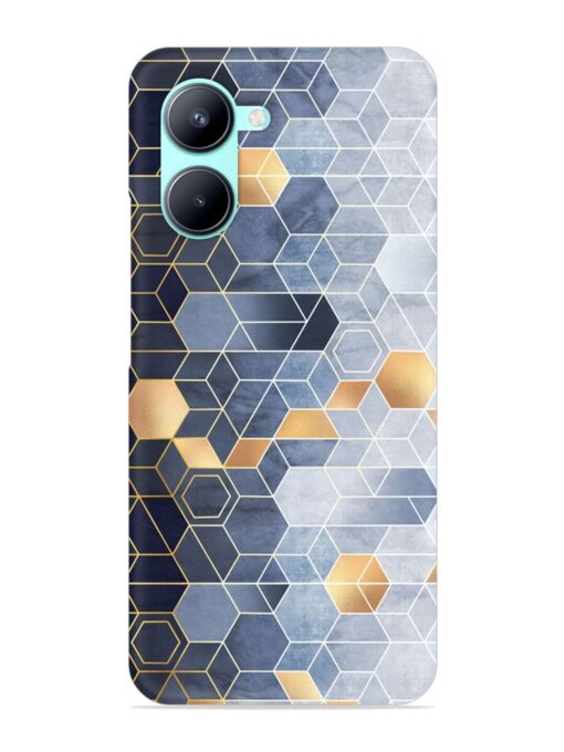 Geometric Abstraction Hexagons Snap Case for Realme C33