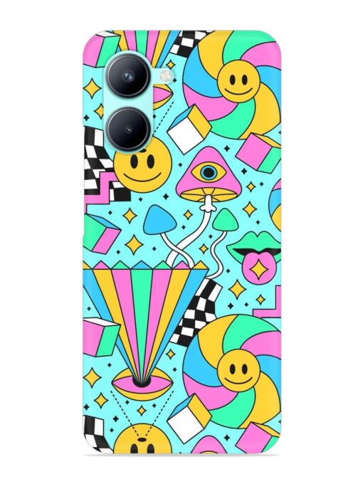 Trippy Rainbow 60S Snap Case for Realme C33 Zapvi