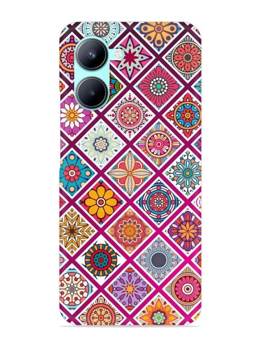 Seamless Tile Pattern Snap Case for Realme C33 Zapvi