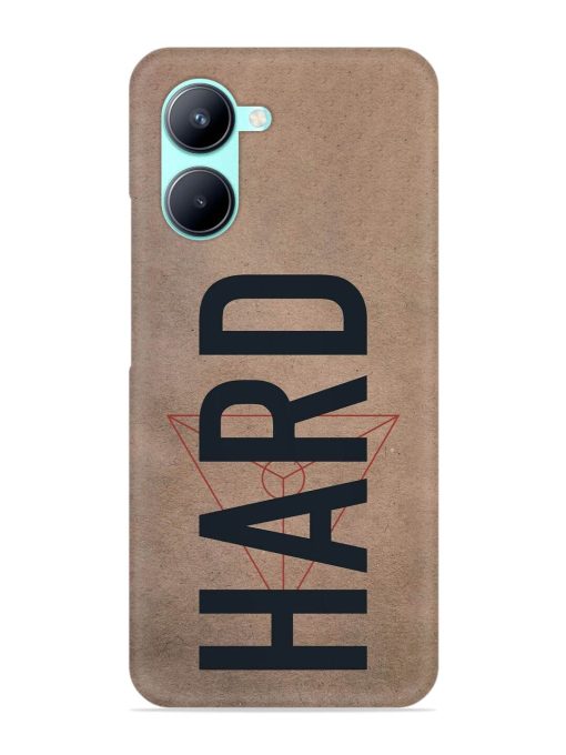 Hard Typo Snap Case for Realme C33 Zapvi