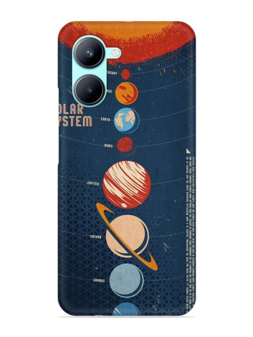 Solar System Vector Snap Case for Realme C33 Zapvi