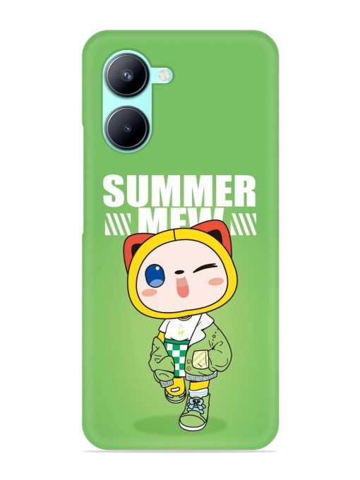 Summer Mew Snap Case for Realme C33 Zapvi