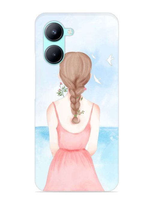 Watercolor Girl Vector Snap Case for Realme C33