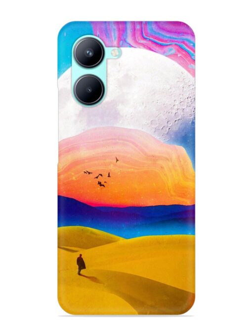 Sandy Desert Snap Case for Realme C33 (2023) Zapvi