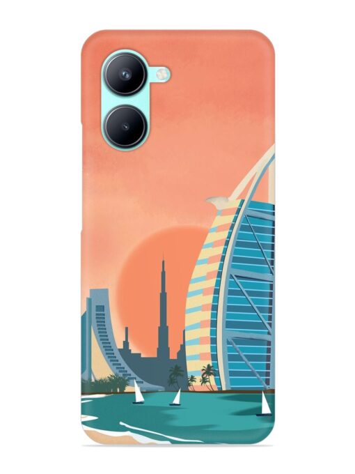 Dubai Architectural Scenery Snap Case for Realme C33 (2023) Zapvi