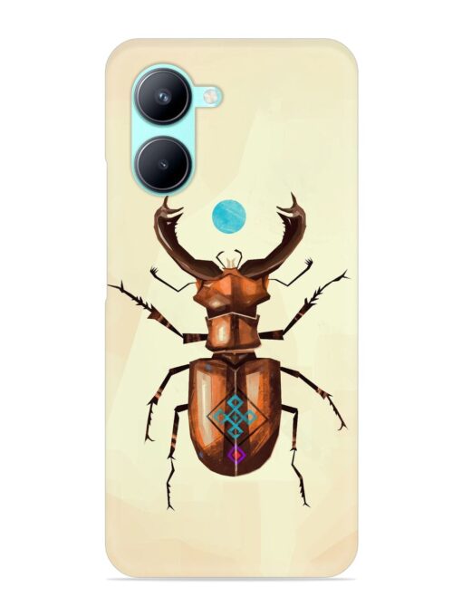 Stag Beetle Vector Snap Case for Realme C33 (2023) Zapvi