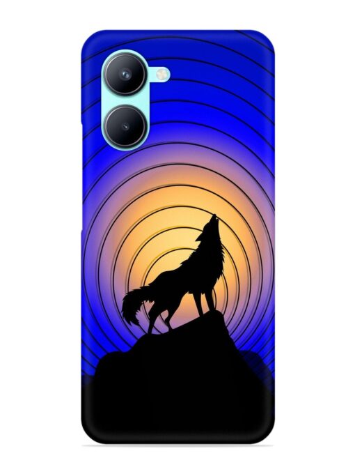 Fox Roaring Design Snap Case for Realme C33 (2023) Zapvi