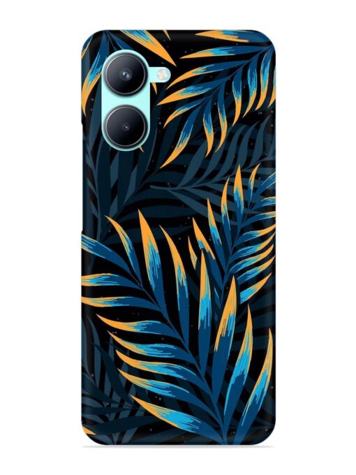 Abstract Leaf Art Snap Case for Realme C33 (2023) Zapvi