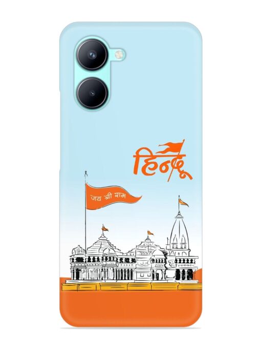 Ram Mandir Hindu Snap Case for Realme C33 (2023) Zapvi