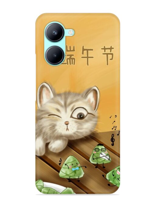 Cat Scorpion Dancing Snap Case for Realme C33 (2023) Zapvi