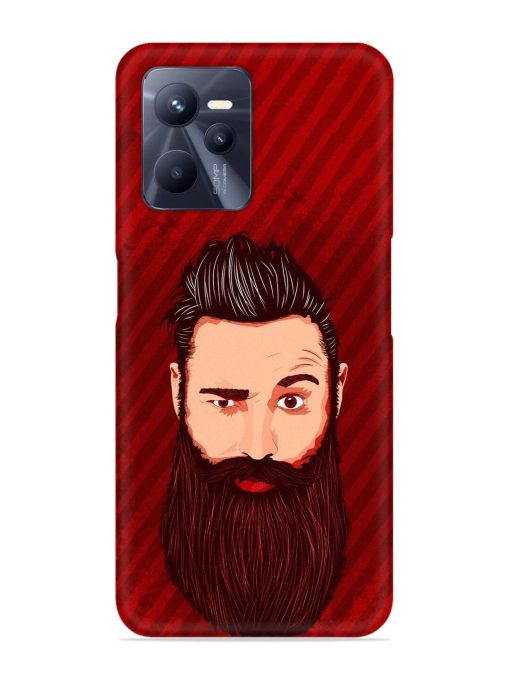 Beardo Man Snap Case for Realme C35 Zapvi