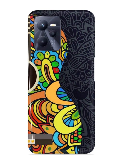 Guitar Vector Art Snap Case for Realme C35 Zapvi