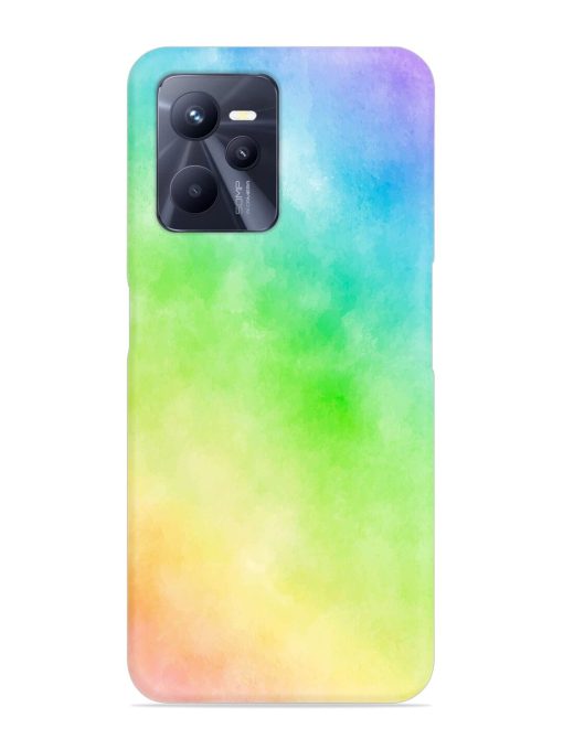 Watercolor Mixture Snap Case for Realme C35 Zapvi