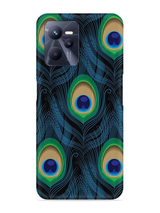 Seamless Pattern Peacock Snap Case for Realme C35 Zapvi