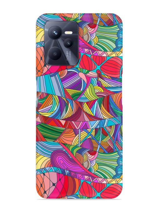 Seamless Patterns Hand Drawn Snap Case for Realme C35