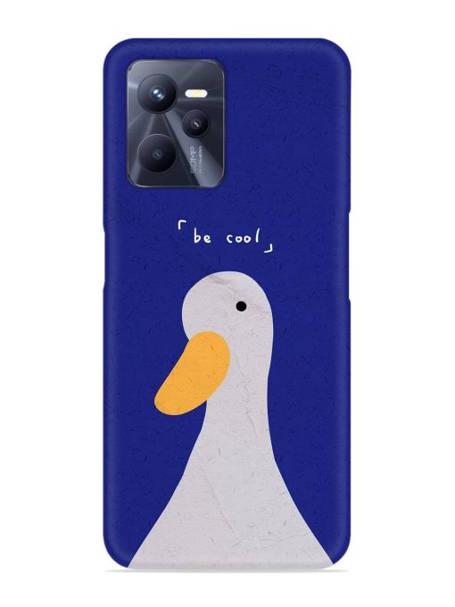 Be Cool Duck Snap Case for Realme C35 Zapvi