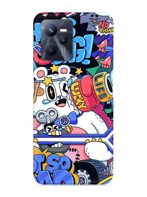 Universal Doodle Snap Case for Realme C35