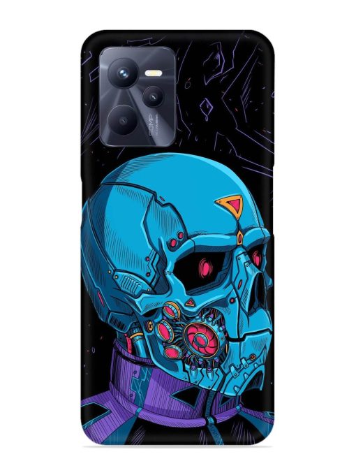 Skull Robo Vector Snap Case for Realme C35 Zapvi