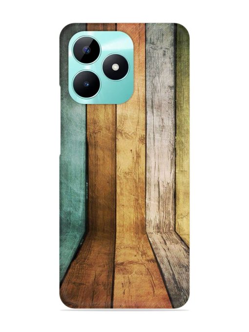 Wooden Realistic Art Snap Case for Realme C51