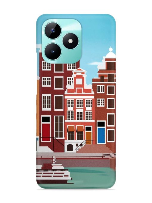 Scenery Architecture Amsterdam Landscape Snap Case for Realme C51