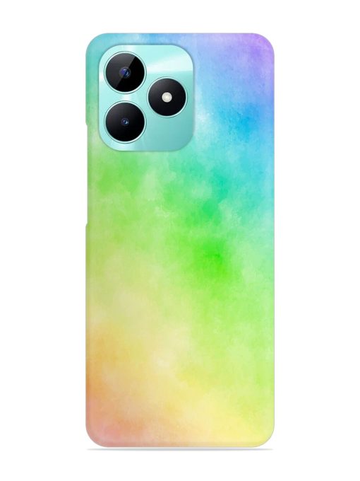 Watercolor Mixture Snap Case for Realme C51 Zapvi