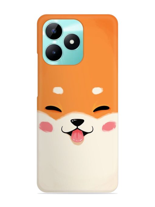 Happy Cat Art Snap Case for Realme C51