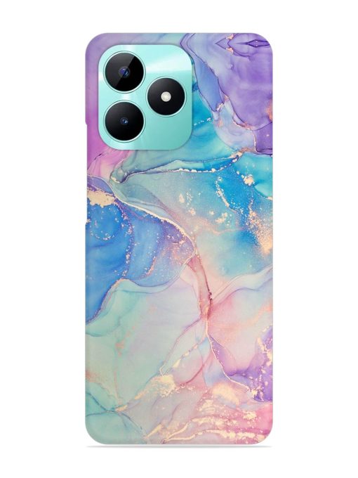 Alcohol Ink Colors Snap Case for Realme C51