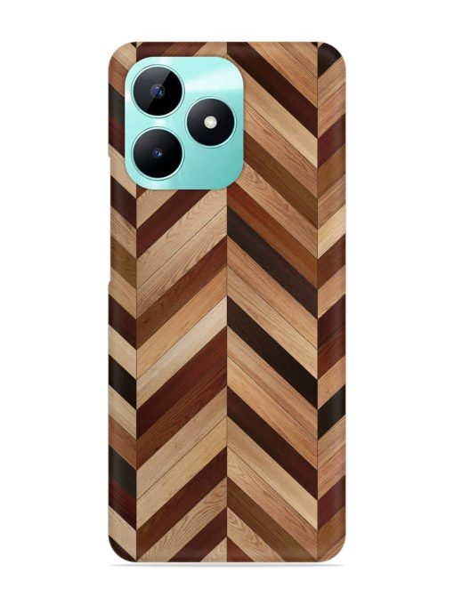 Seamless Wood Parquet Snap Case for Realme C51