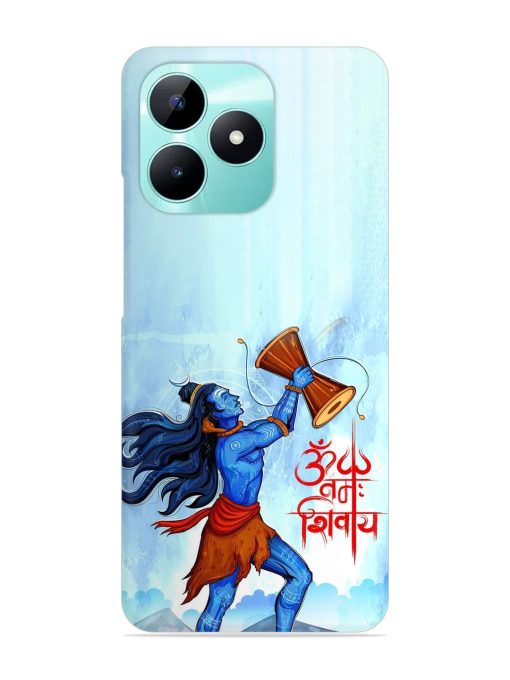 Illustration Lord Shiva Snap Case for Realme C51 Zapvi