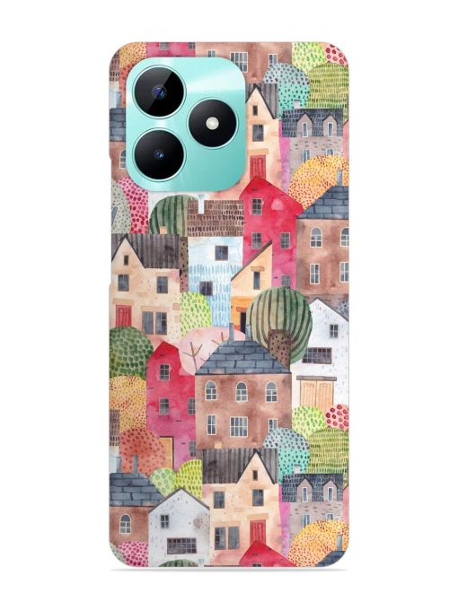 Abstract Seamless Pattern Snap Case for Realme C51