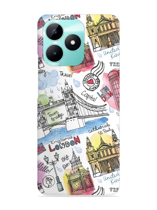 Vector London Landmark Snap Case for Realme C51