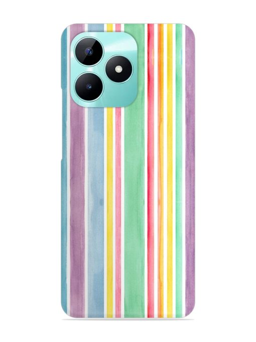 Hand Drawn Watercolor Snap Case for Realme C51