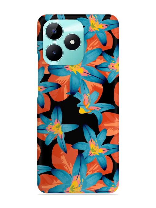 Philippine Flowers Seamless Snap Case for Realme C51