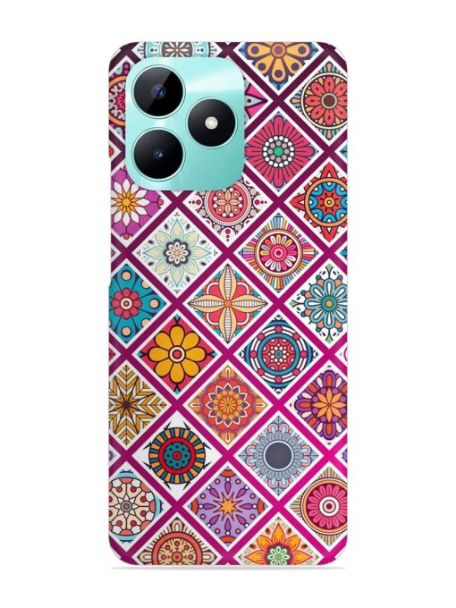 Seamless Tile Pattern Snap Case for Realme C51