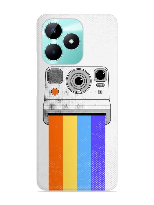 Retro Camera Art Snap Case for Realme C51 Zapvi