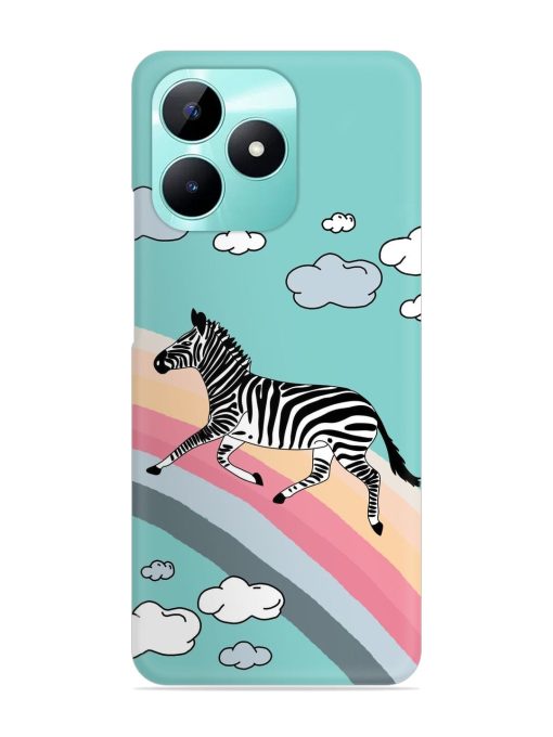 Running Zebra Snap Case for Realme C51