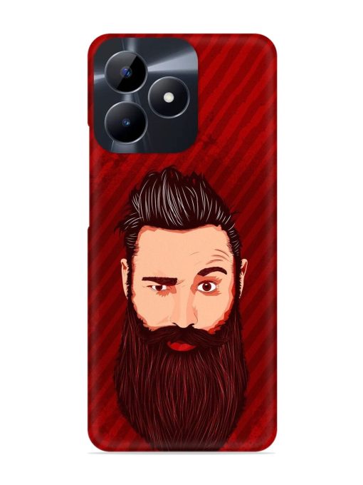 Beardo Man Snap Case for Realme C53 Zapvi