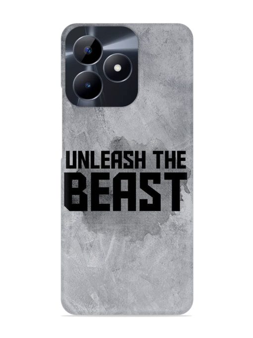 Unleash The Beast Snap Case for Realme C53 Zapvi